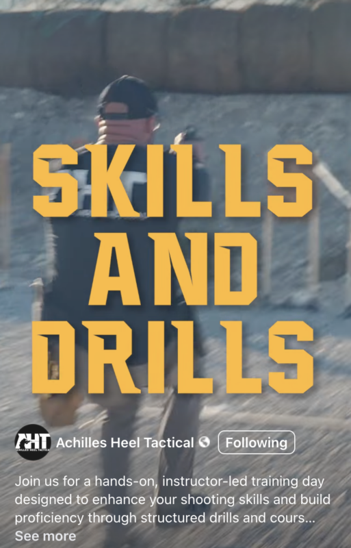 Achilles Heel Tactical Skills and Drills  video teaser